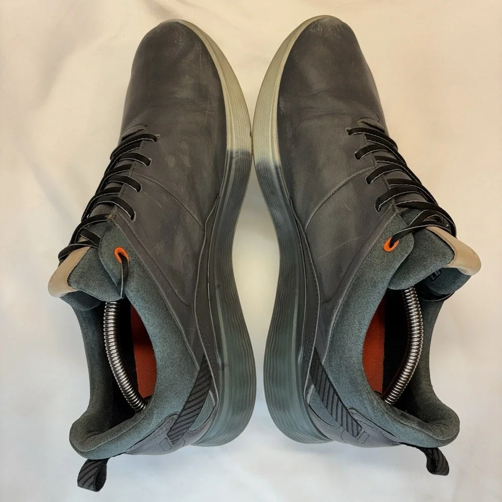 ECCO S-Three Goretex Spikeless Golf Shoes Waterproof Mens US 12-12.5 46 Gray